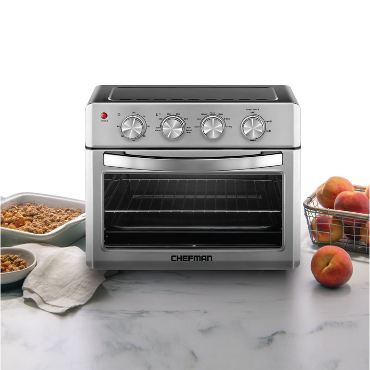 Chefman 26 qt. Stainless Steel Combo Air Fryer Toaster Oven & Reviews Wayfair